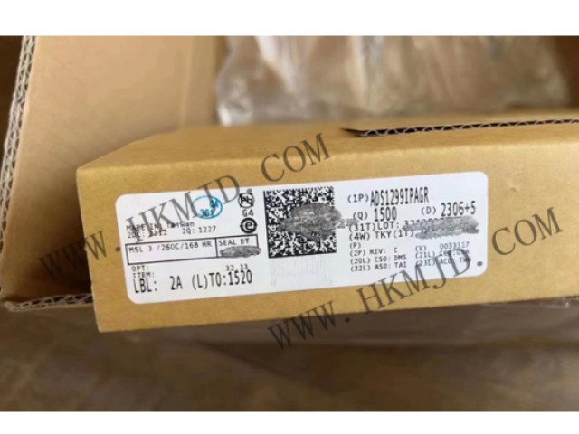 24位ADC ADS1299IPAGR 低噪聲、8 通道 模擬前端 – AFE 適用于生物電勢測量