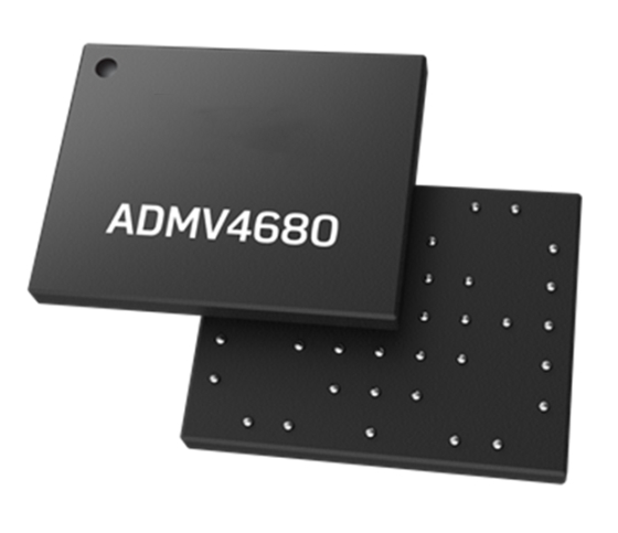 專為用戶終端而設(shè)計(jì) ADMV4680ACDZ（ADI）10.7GHz 至 14.5GHz、4 通道半雙工波束合成器