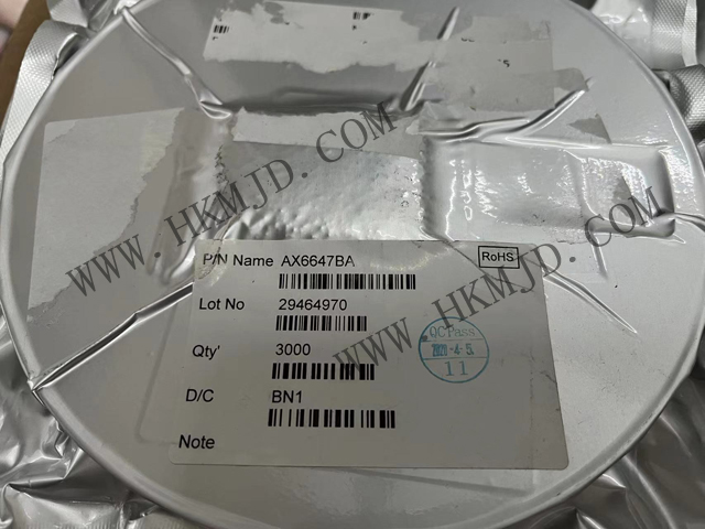 原裝現(xiàn)貨出售 AX6647BA 低壓差線性穩(wěn)壓器，KTS1677BEVH 負(fù)載開關(guān)