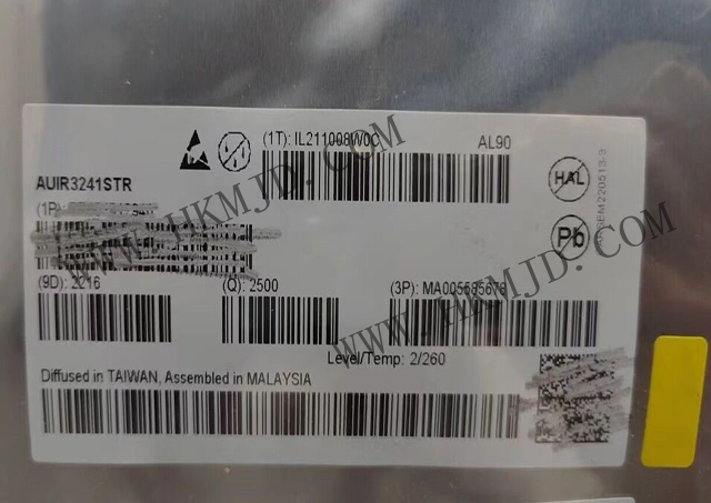 英飛凌柵極驅(qū)動(dòng)器《AUIR3241STR》高邊 Mosfet 驅(qū)動(dòng)器，用于背靠背拓?fù)浣Y(jié)構(gòu)