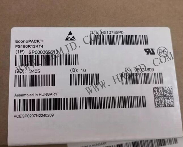 英飛凌第四代 FS150R12KT4 EconoPACK?3 1200 V、150 A sixpack IGBT 模塊
