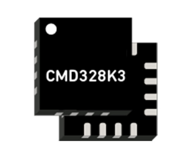 CMD328K3是一款低噪聲放大器，6GHz至18GHz、16QFN