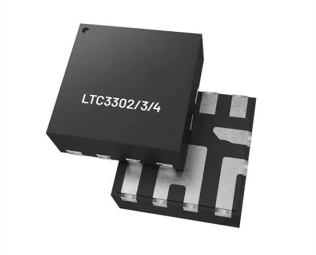 （12-FCQFN）LTC3304CRUCM 高效率、低噪聲5V、6A同步降壓型穩(wěn)壓器