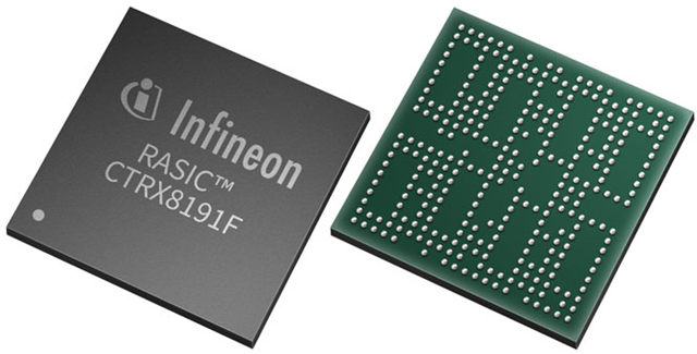 英飛凌推出RASIC CTRX8191F雷達(dá)MMIC，賦能新一代4D和高清成像雷達(dá)