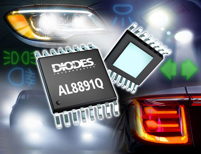 Diodes 公司宣布推出AL8891Q LED 驅(qū)動器，擴(kuò)大符合汽車標(biāo)準(zhǔn)的產(chǎn)品組合。