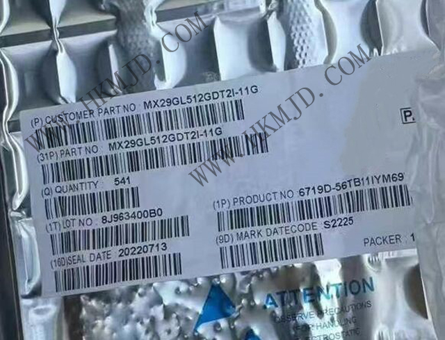 MX29GL512GDT2I-11G：高性能、高可靠性的512Mb并行NOR Flash存儲器