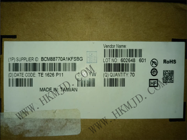 明佳達(dá)提供全新原裝 BCM88770A1KFSBG 現(xiàn)貨庫存，歡迎隨時聯(lián)系！