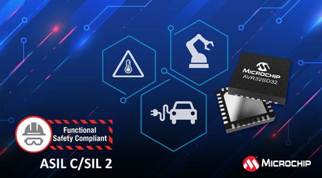 Microchip正式推出AVR SD系列入門級單片機（MCU），降低安全型應(yīng)用的系統(tǒng)成本和復(fù)雜性