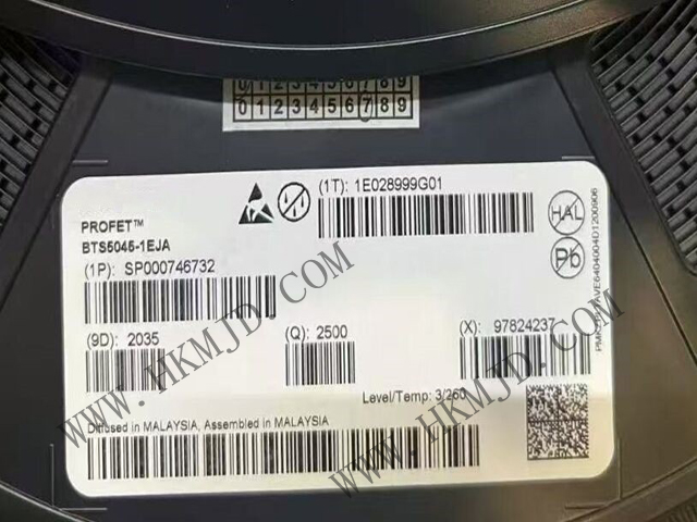 AEC-Q100認證！英飛凌BTS5045-1EJA高邊開關，明佳達電子一站式供應