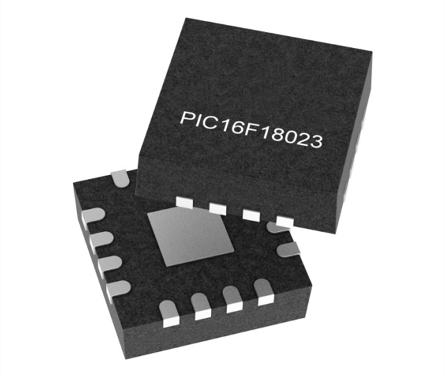 Microchip PIC16F18023-I/MG MCU：32MHz、8位PIC16F微控制器（3.5KB閃存）QFN-16