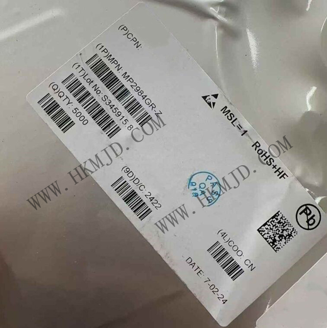 [供應] MP2984GR (MPS) 36V，四開關同步降壓-升壓型控制器