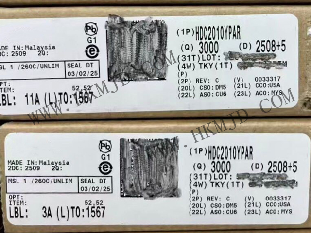 [供應(yīng)] HDC2010YPAR (TI) 2% RH 低功耗數(shù)字式相對(duì)濕度傳感器