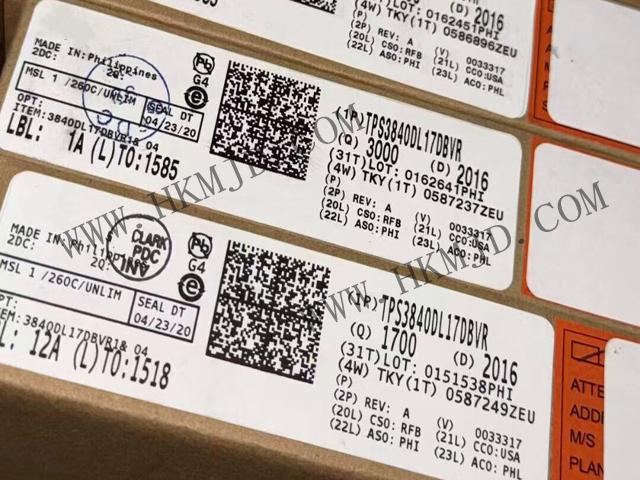 TI TPS3840DL17DBVR 高輸入電壓監(jiān)視器，帶 MR 和可編程延遲