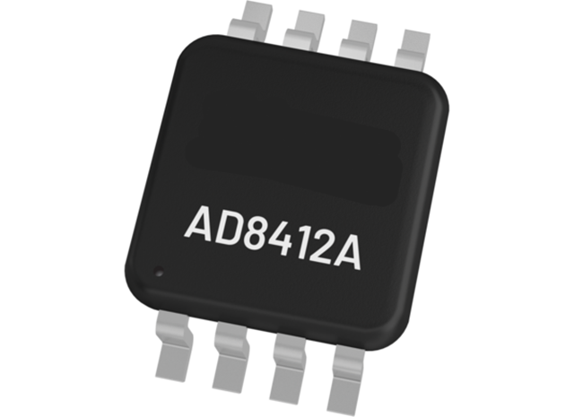 AD8412ABRMZ電流檢測(cè)放大器：1.8MHz 高帶寬、?2V 至 50V 寬輸入電壓范圍
