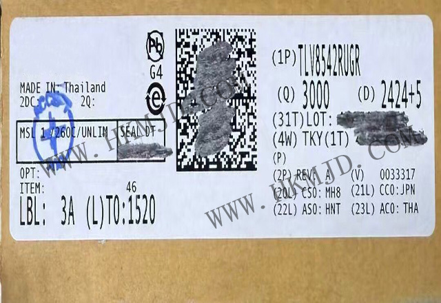 [供應(yīng) TI 放大器] TLV8542RUGR 500nA，RRIO 運(yùn)算放大器