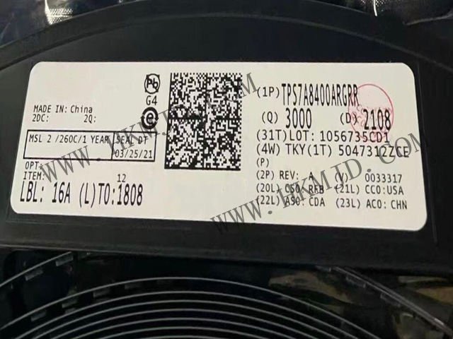 出售原裝LDO 穩(wěn)壓器（TPS7A8400ARGRR）TI 低壓降線性穩(wěn)壓器